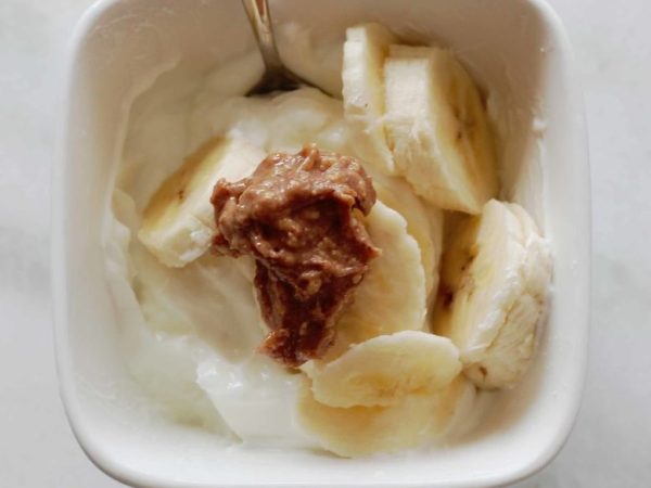 Greek+yogurt+banana+peanut+butter+protein
